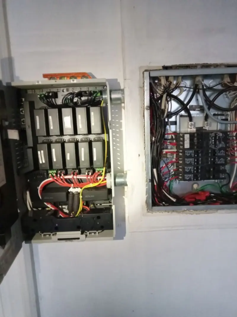 Electrical panel upgrade completed for Ring Doorbell Installation in La Center